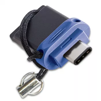 Verbatim Dual USB 3.0 atmintukas 64 GB – USB-C / USB-A – mėlynas