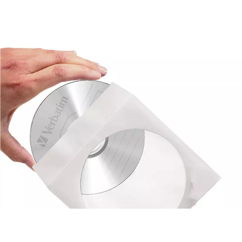 Verbatim CD vokeliai (popieriniai) 100 vnt.