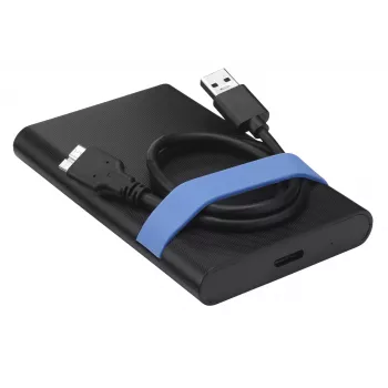 Verbatim Store'N'Go Enclosure Kit – korpusas HDD/SSD, juodas/mėlynas, 2,5 colio