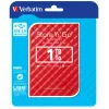 Verbatim Store 'n' Go USB 3.0 išorinis kietasis diskas 1TB raudonas