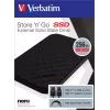 Verbatim Store 'n' Go Portable SSD 256GB, USB 3.2 Gen 1, USB-C, juoda