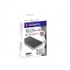 Verbatim Store 'n' Go nešiojamasis SSD su klaviatūra 256GB, juodas/sidabrinis