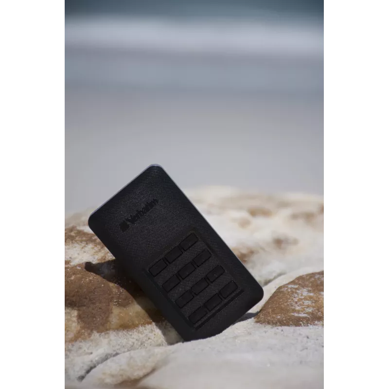Verbatim Store 'n' Go nešiojamasis SSD su klaviatūra 256GB, juodas/sidabrinis