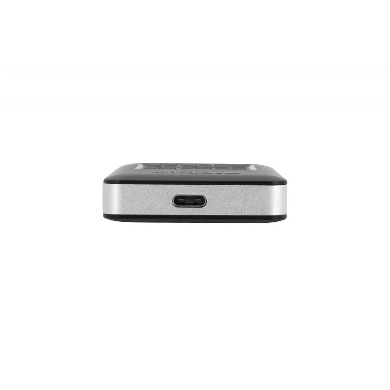 Verbatim Store 'n' Go nešiojamasis SSD su klaviatūra 256GB, juodas/sidabrinis