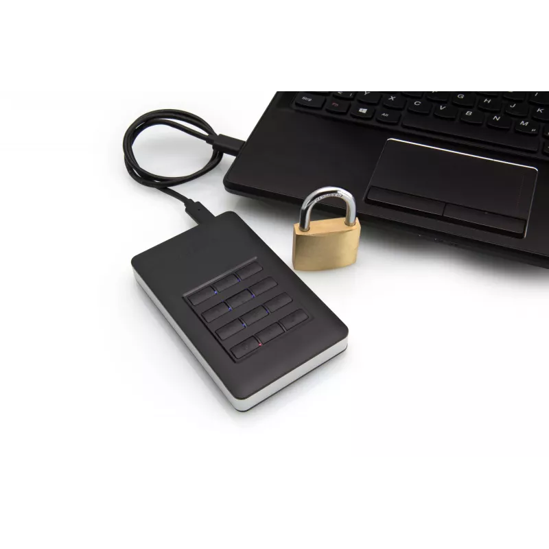 Verbatim Store 'n' Go Secure nešiojamas HDD su klaviatūra 2TB