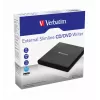 Verbatim išorinis plonas CD/DVD rašytuvas DVD±RW juodas
