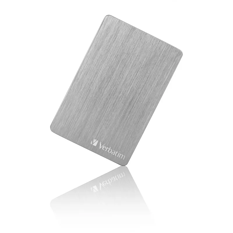 Verbatim Store 'n' Go ALU Slim nešiojamas kietasis diskas 1TB sidabrinis