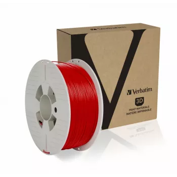 Verbatim 55030 3D spausdinimo medžiaga ABS Raudona 1 kg
