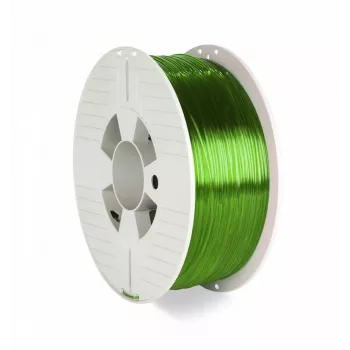 Verbatim 55057 PETG 3D spausdinimo medžiaga, žalia, skaidri, 1 kg