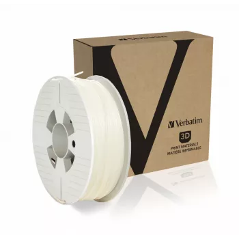 Verbatim 55326 3D spausdinimo medžiaga Polilaktidas (PLA) Balta 1 kg