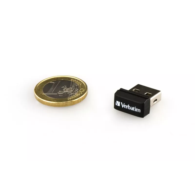 Verbatim Store 'n' Stay NANO USB atmintukas 32 GB juodas
