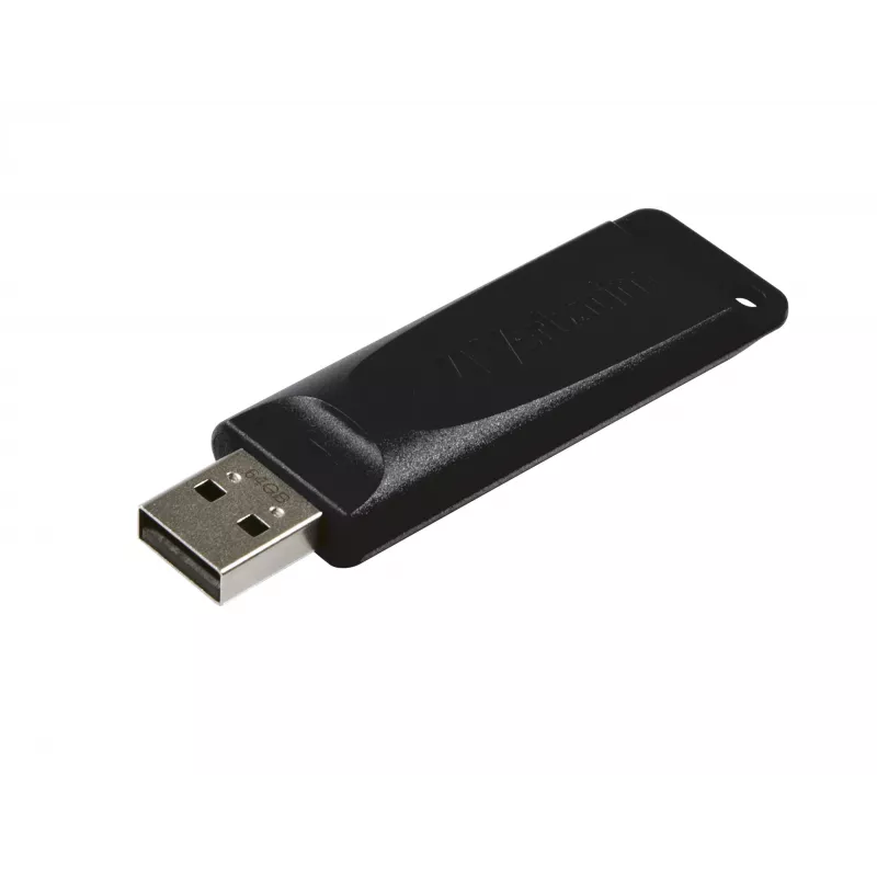 Verbatim Slider USB atmintinė 64 GB juoda