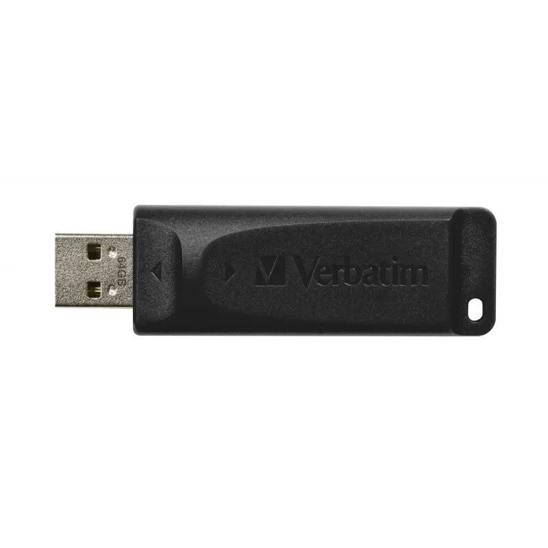 Verbatim Slider USB atmintinė 64 GB juoda