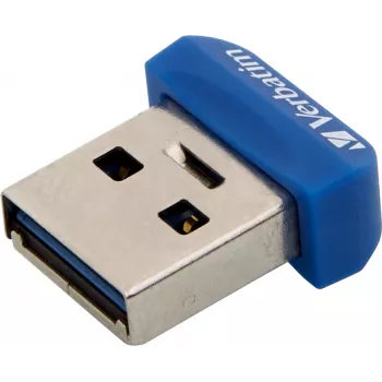 Verbatim Store 'n' Stay NANO 64 GB mėlynas – USB 3.0 atmintukas