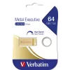 Verbatim Metal Executive USB 3.0 atmintukas 64 GB – Auksinis