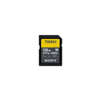 Sony SF-M128T SDXC atminties kortelė 128 GB UHS-II U3 V30 Class 10 — 277/150 MB/s, atspari smūgiams, vandeniui