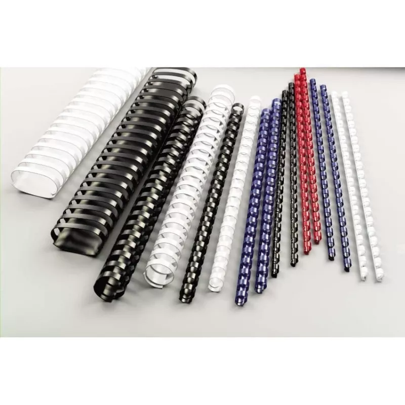 GBC CombBind įrišimo šukos 16 mm A4 21R, juodos, 145 lapų, PVC