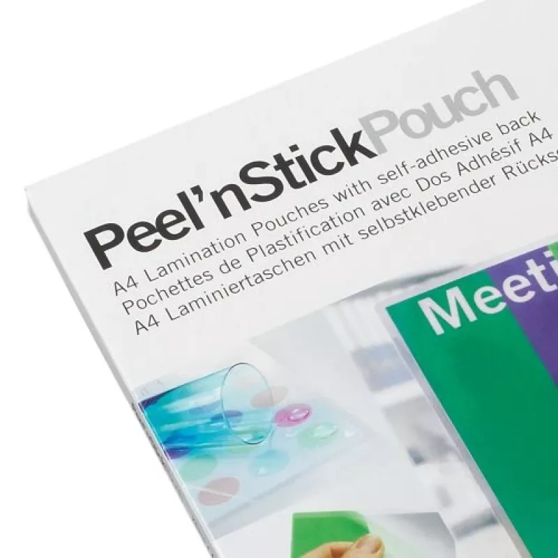 GBC laminavimo maišeliai A4 lipnūs matiniai 75 mikronai, blizgūs, A4, 0,15 mm, 25 vnt.
