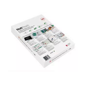 GBC Laminavimo maišelis A3 matinis 125 mikronų, matinis, baltas, A3, 0,25 mm, 303 mm, 426 mm