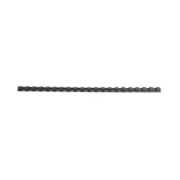 GBC CombBind įrišimo šukos 14 mm A4 21R, juodos, 125 lapų, PVC