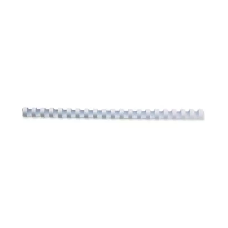 GBC CombBind įrišimo šukos 8mm A4 21R, baltos, 45 lapų, PVC