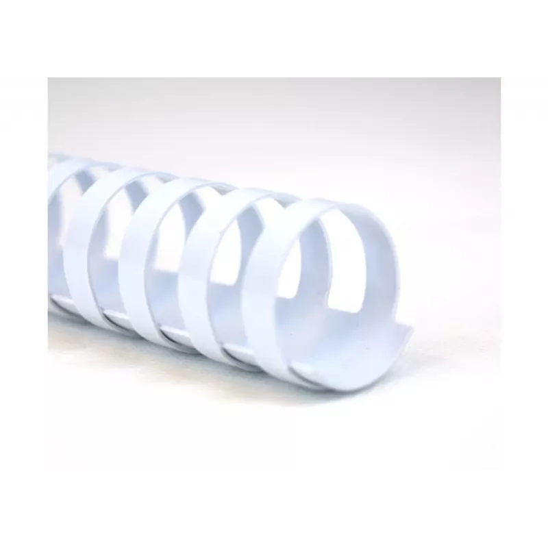 GBC CombBind rišimo šukos 45 mm A4 21R, baltos, 440 lapų, PVC
