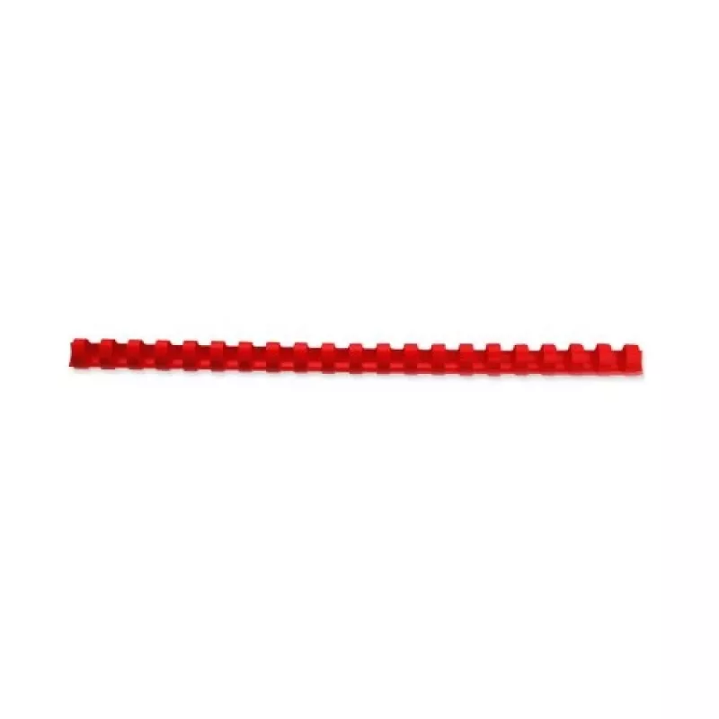 GBC CombBind įrišimo šukos 10mm A4 21R, Raudonos, 65 lapų, PVC, A4, 100 vnt.