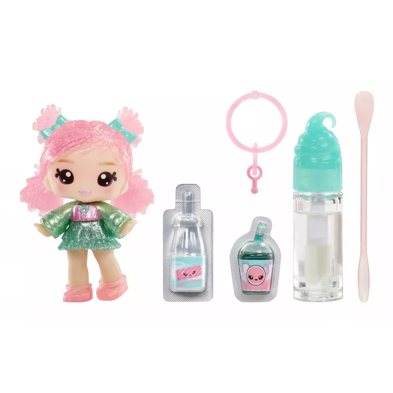 MGA Entertainment Yummiland Lip Gloss Lėlė Serija 2 – Saldymedis (Susie Sour Straw)