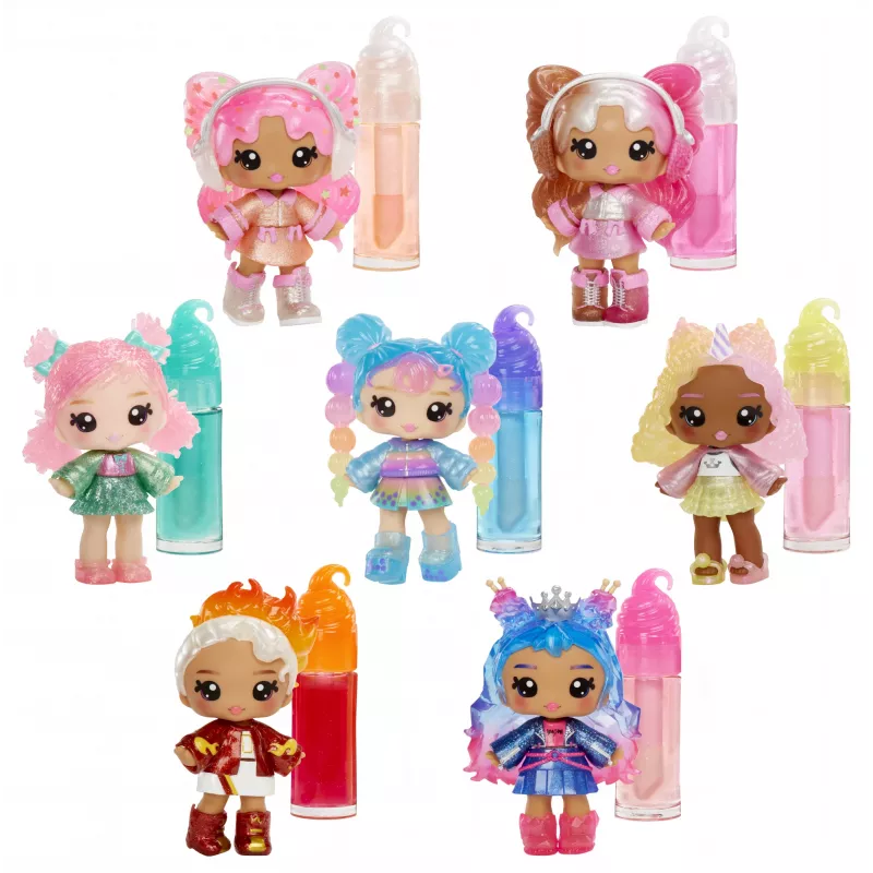MGA Entertainment Yummiland Lip Gloss Lėlė Serija 2 – Saldymedis (Susie Sour Straw)