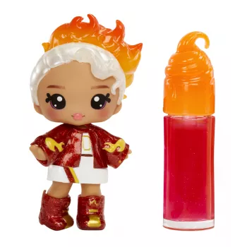 MGA Entertainment Yummiland Lip Gloss lėlė serija 2 – Cinamoninis prieskonis (Amber Cinnamon)