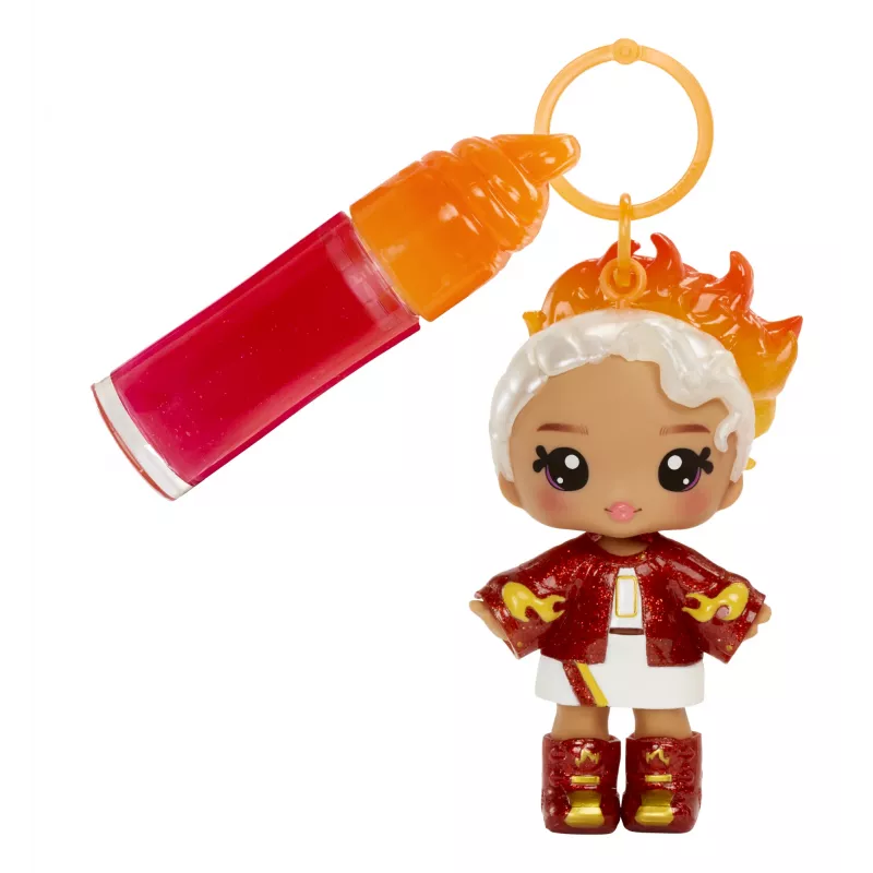 MGA Entertainment Yummiland Lip Gloss lėlė serija 2 – Cinamoninis prieskonis (Amber Cinnamon)