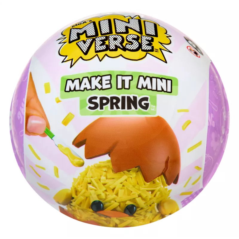 Miniverse Make It Mini Spring žaislų rinkinys, 8 m., įvairiaspalvis