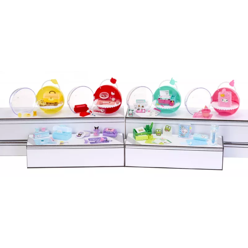 Miniverse Make It Mini Hello Kitty and Friends 3 serija, 8 m., Hello Kitty, Įvairiaspalvis, Plastikas, Derva