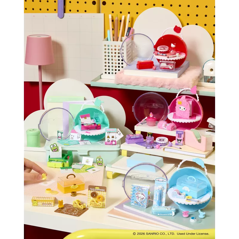 Miniverse Make It Mini Hello Kitty and Friends 3 serija, 8 m., Hello Kitty, Įvairiaspalvis, Plastikas, Derva