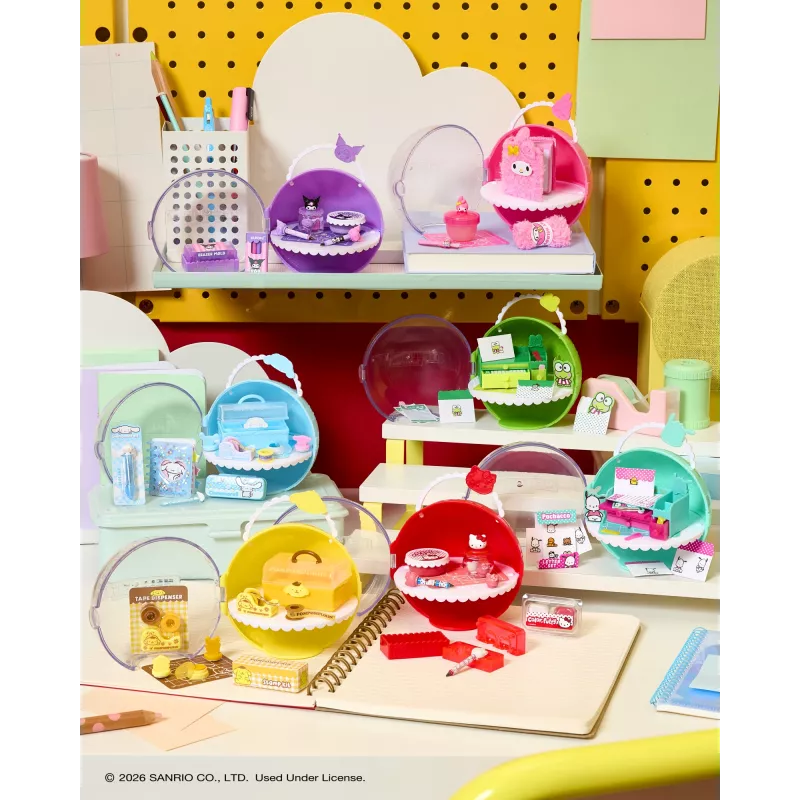 Miniverse Make It Mini Hello Kitty and Friends 3 serija, 8 m., Hello Kitty, Įvairiaspalvis, Plastikas, Derva