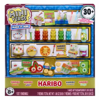 Miniverse Make It Mini Haribo Multipack, 8 m., Įvairiaspalvis, Plastikas