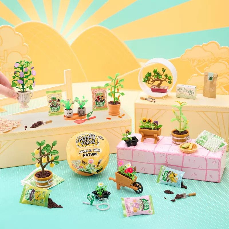 Miniverse Make It Mini Nature - 3 serija, 8 metų, Įvairiaspalvis, Plastikas