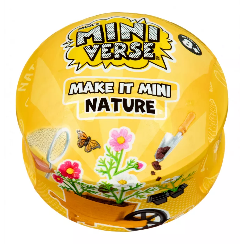 Miniverse Make It Mini Nature - 3 serija, 8 metų, Įvairiaspalvis, Plastikas