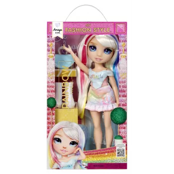 Rainbow High My Fashion Style – Lėlė Amaya, mados lėlė, moteriška, 4 m., berniukai/mergaitės, 280 mm, įvairiaspalvė