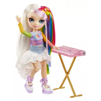Rainbow High Jr High Rockband Fashion Dolls - Amaya, mados lėlė, moteriška, 4 m., berniukas/mergaitė, įvairiaspalvė