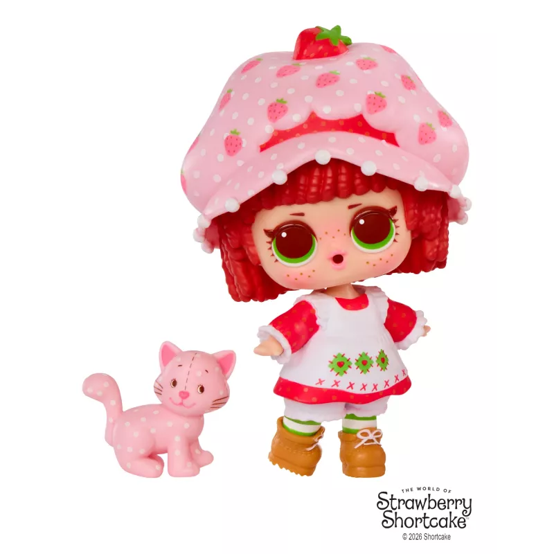 L.O.L. Surprise! Loves Strawberry Shortcake Tots – kolekcinė lėlė su kvapnia staigmena
