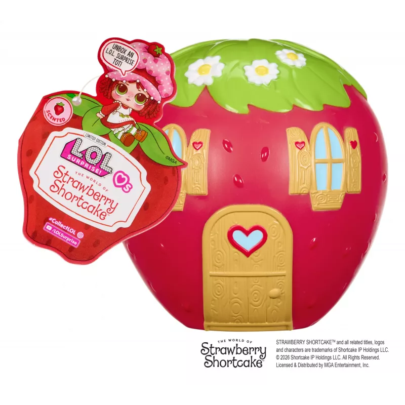 L.O.L. Surprise! Loves Strawberry Shortcake Tots – kolekcinė lėlė su kvapnia staigmena
