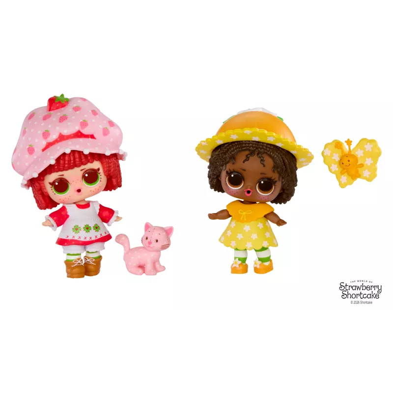 L.O.L. Surprise! Loves Strawberry Shortcake Tots – kolekcinė lėlė su kvapnia staigmena