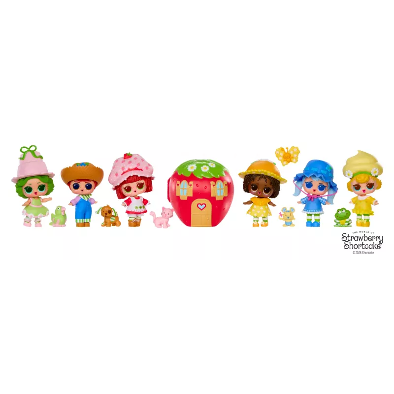 L.O.L. Surprise! Loves Strawberry Shortcake Tots – kolekcinė lėlė su kvapnia staigmena