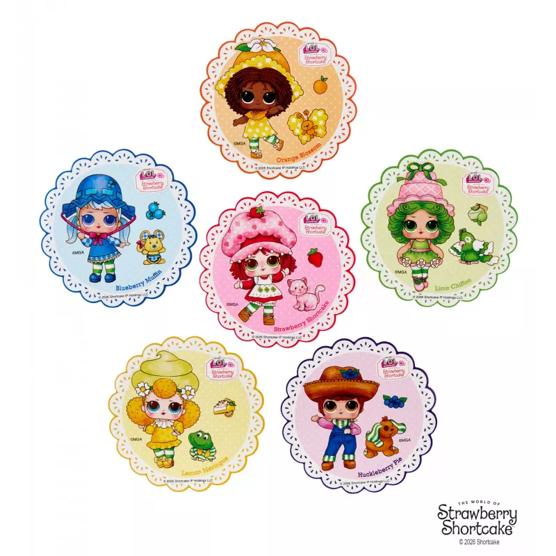 L.O.L. Surprise! Loves Strawberry Shortcake Tots – kolekcinė lėlė su kvapnia staigmena