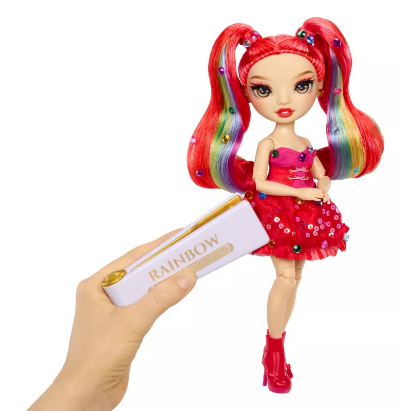 Rainbow High Be Dazzling mados lėlė – Vivienne Rouge (raudona)