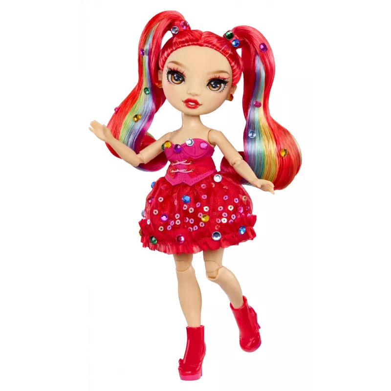 Rainbow High Be Dazzling mados lėlė – Vivienne Rouge (raudona)