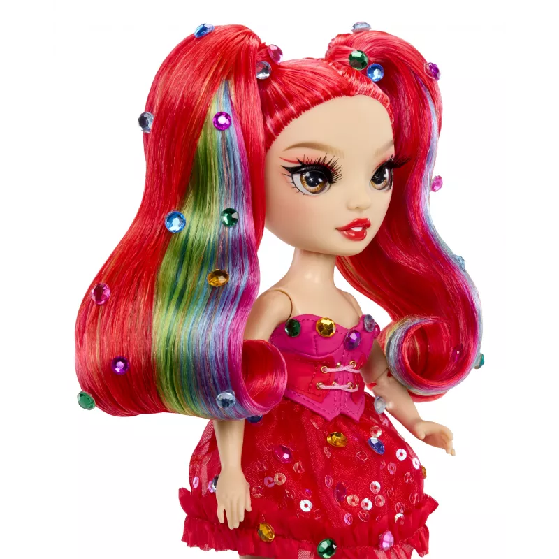 Rainbow High Be Dazzling mados lėlė – Vivienne Rouge (raudona)