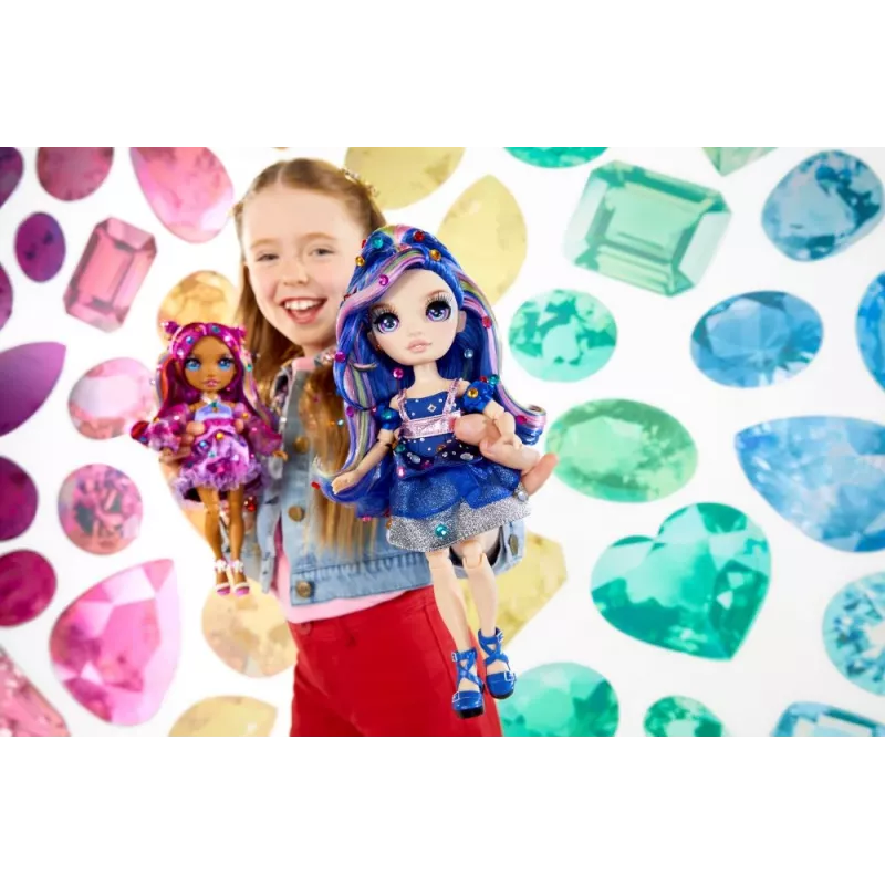 Rainbow High Be Dazzling mados lėlė – Genevieve Bleue (mėlyna)