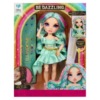 Rainbow High Be Dazzling Mados Lėlė – Celine Turquoise (Žydra)